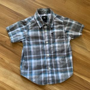 Quiksilver button down shirt for toddlers